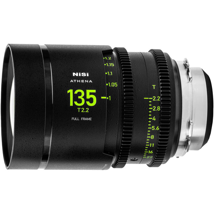 NiSi 135mm ATHENA PRIME Full Frame Cinema Lens T2.2 - Image 3