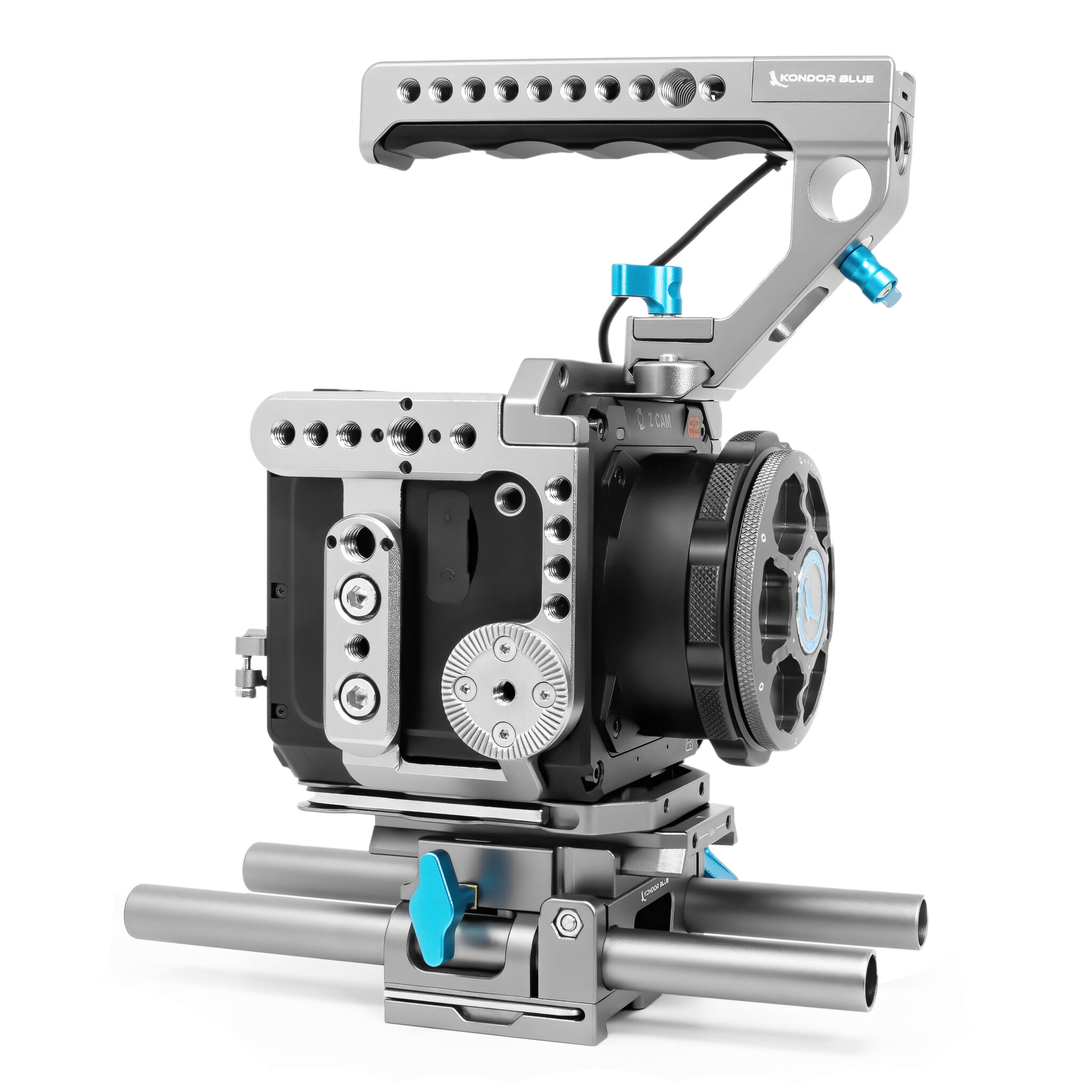 Zcam Rig Kondor Blue Z Cam E2 Flagship Base Rig (M4/S6/F6/F8) | Cinegear Amsterdam