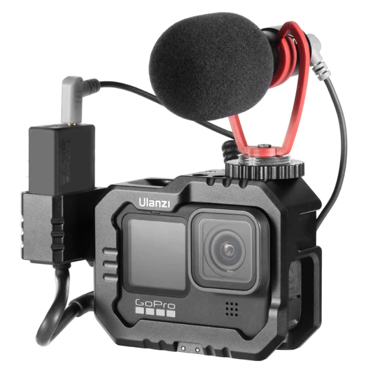 Ulanzi G9-14 Vlog Cage Metal GoPro 9/10/11 (nieuw Model) - Afbeelding 6