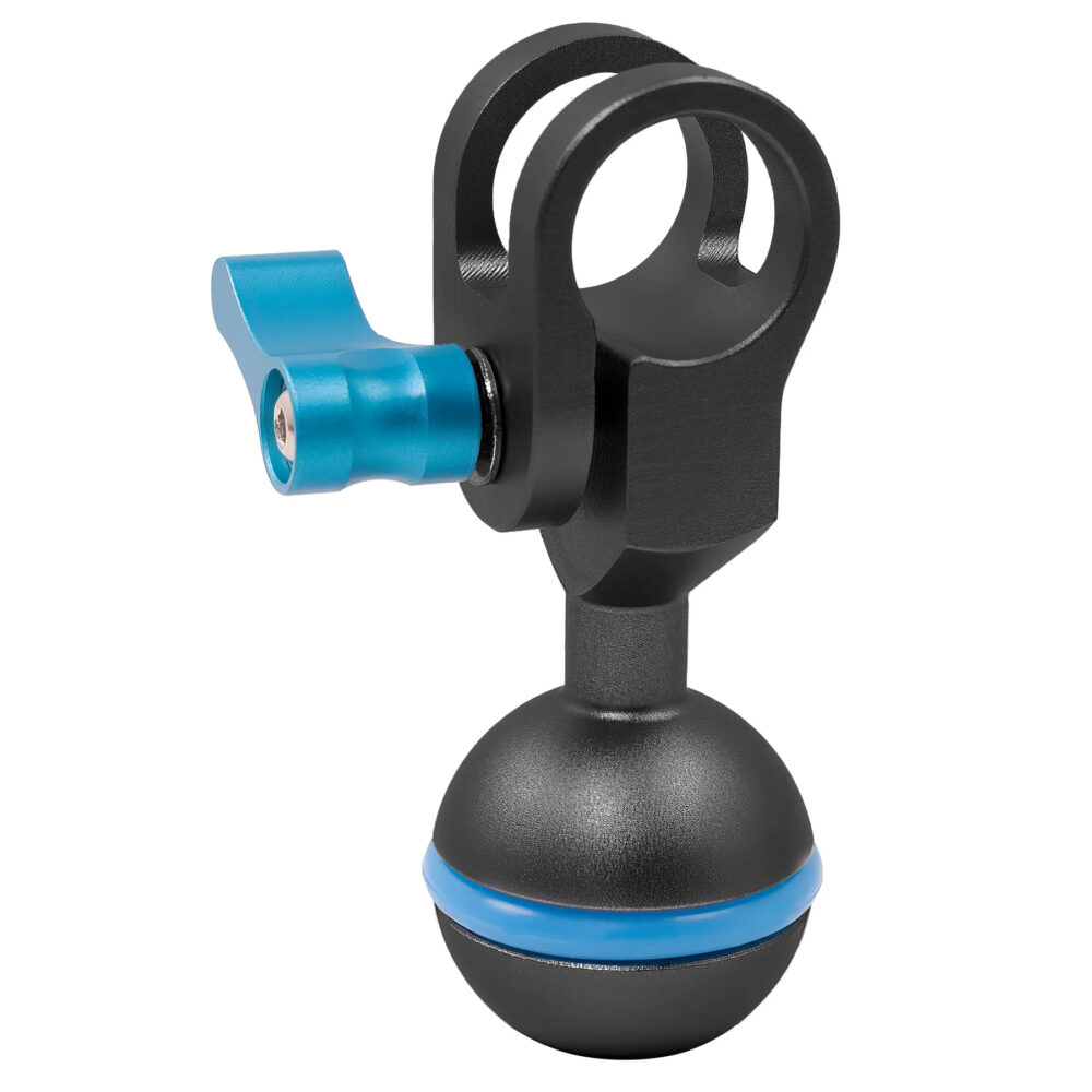 Kondor Blue Ball Head to 15mm Rod Clamp for Magic Arms - Görsel 4