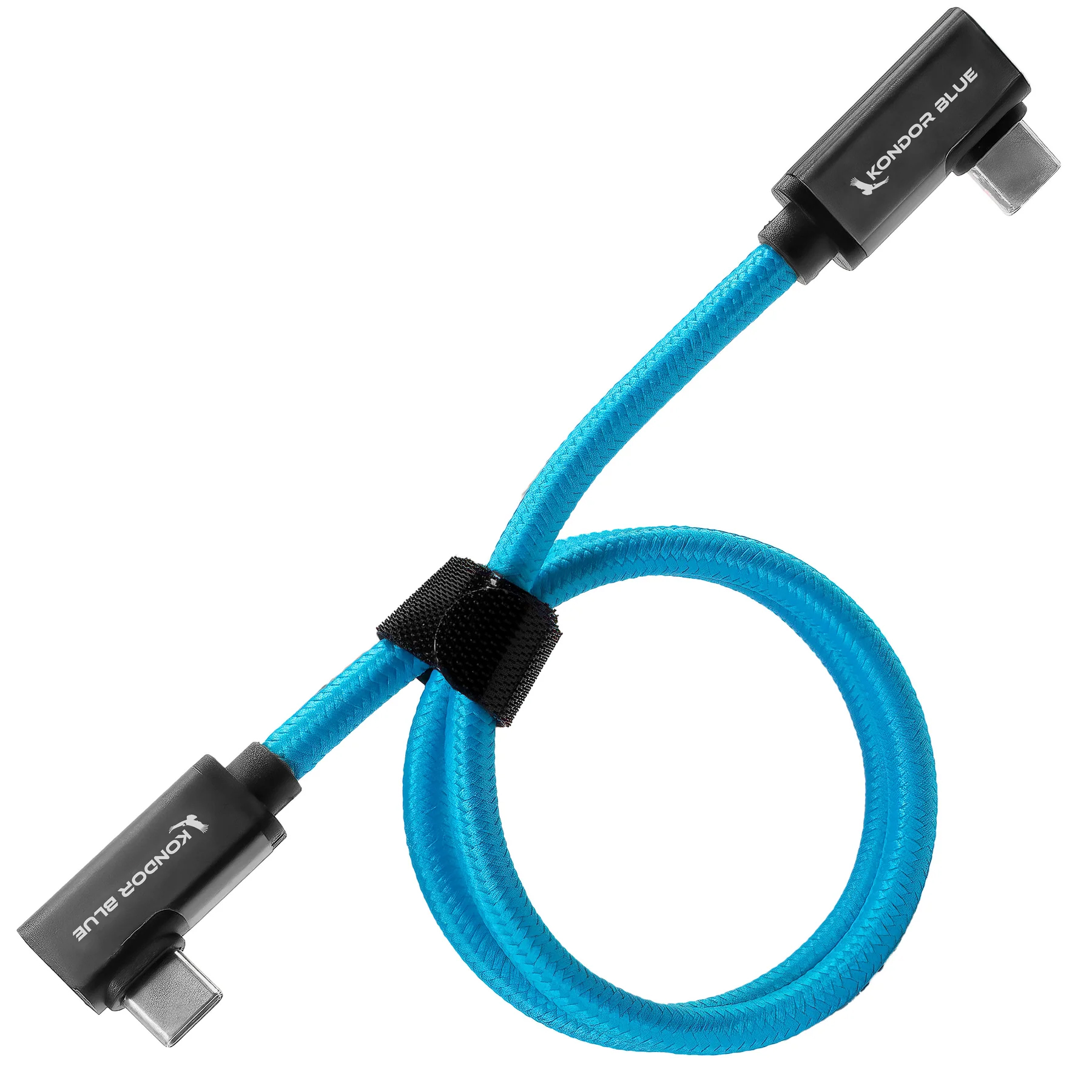 Kondor Blue USB C to USB C Cable for SSD Recording & Charging - 8K Data and Power Delivery - Image 2