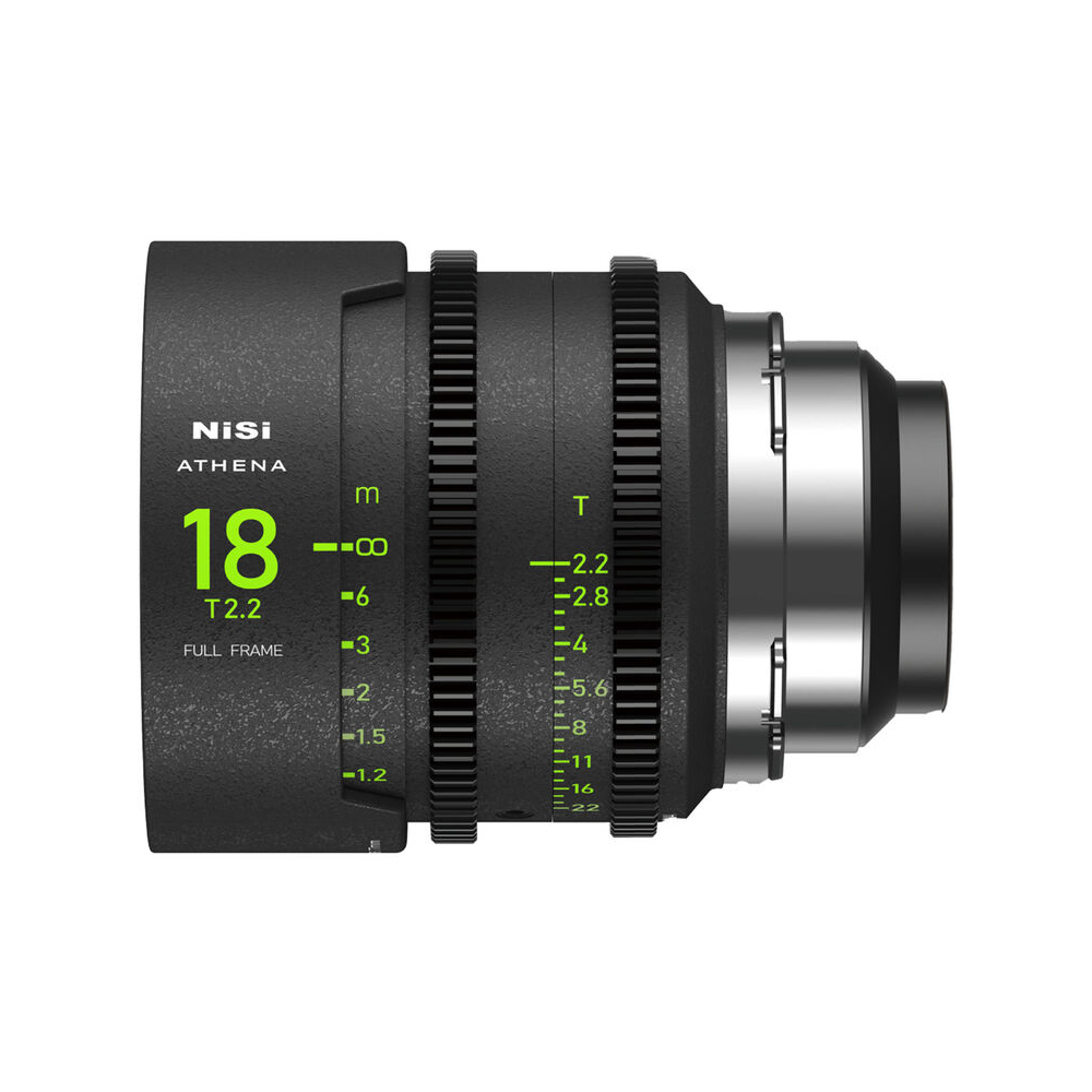NiSi 18mm ATHENA PRIME Full Frame Cinema Lens T2.2