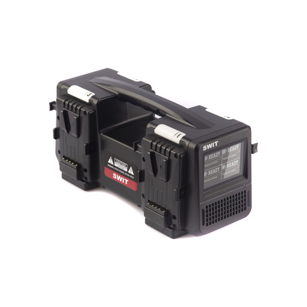 SWIT PC-P461S 4-Bay Simultaneous Fast Charger (V-Mount)