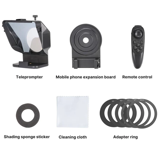 Ulanzi PT-15 Autocue Universal (For Camera + Smartphone) - Görsel 9