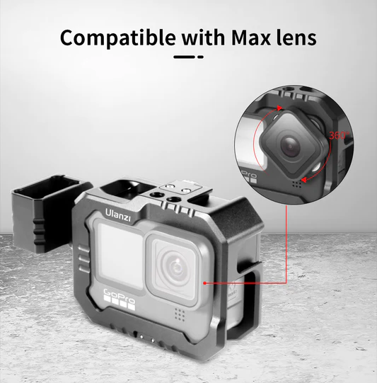 Ulanzi G9-14 Vlog Cage Metal GoPro 9/10/11 (nieuw Model) - Afbeelding 16