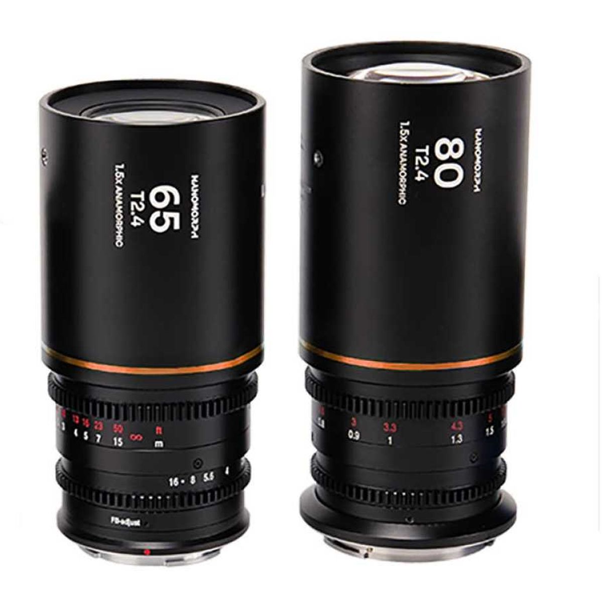 Laowa Nanomorph S35 Bundle (65mm, 80mm) (Amber) Fuji X (Lao-6580-FX-A-CI)