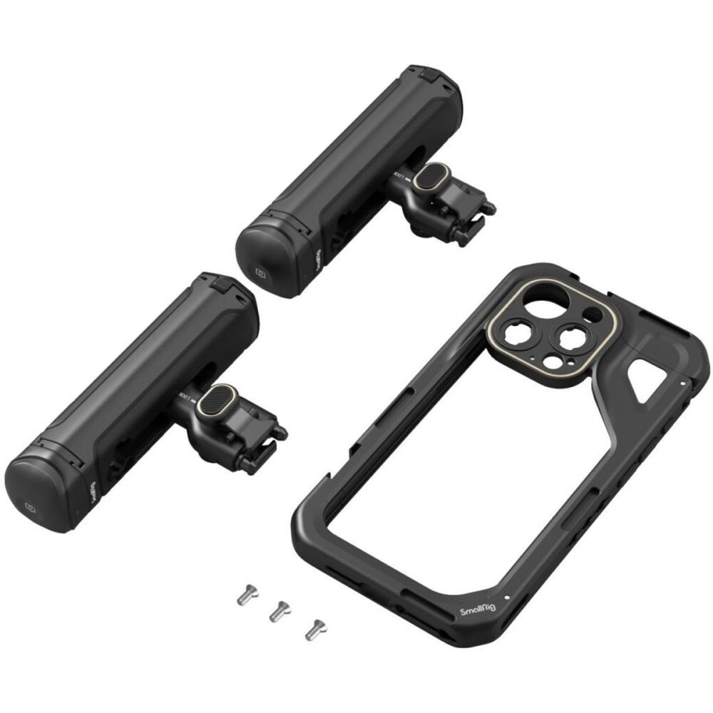 SmallRig Mobile Video Kit (Dual Handheld) for iPhone 15 Pro - Image 5