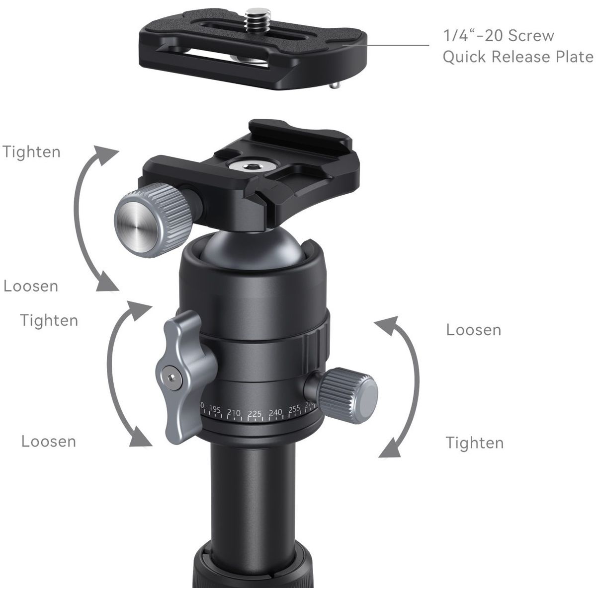 SmallRig Aluminum Mini Tripod VT-20 - Image 4