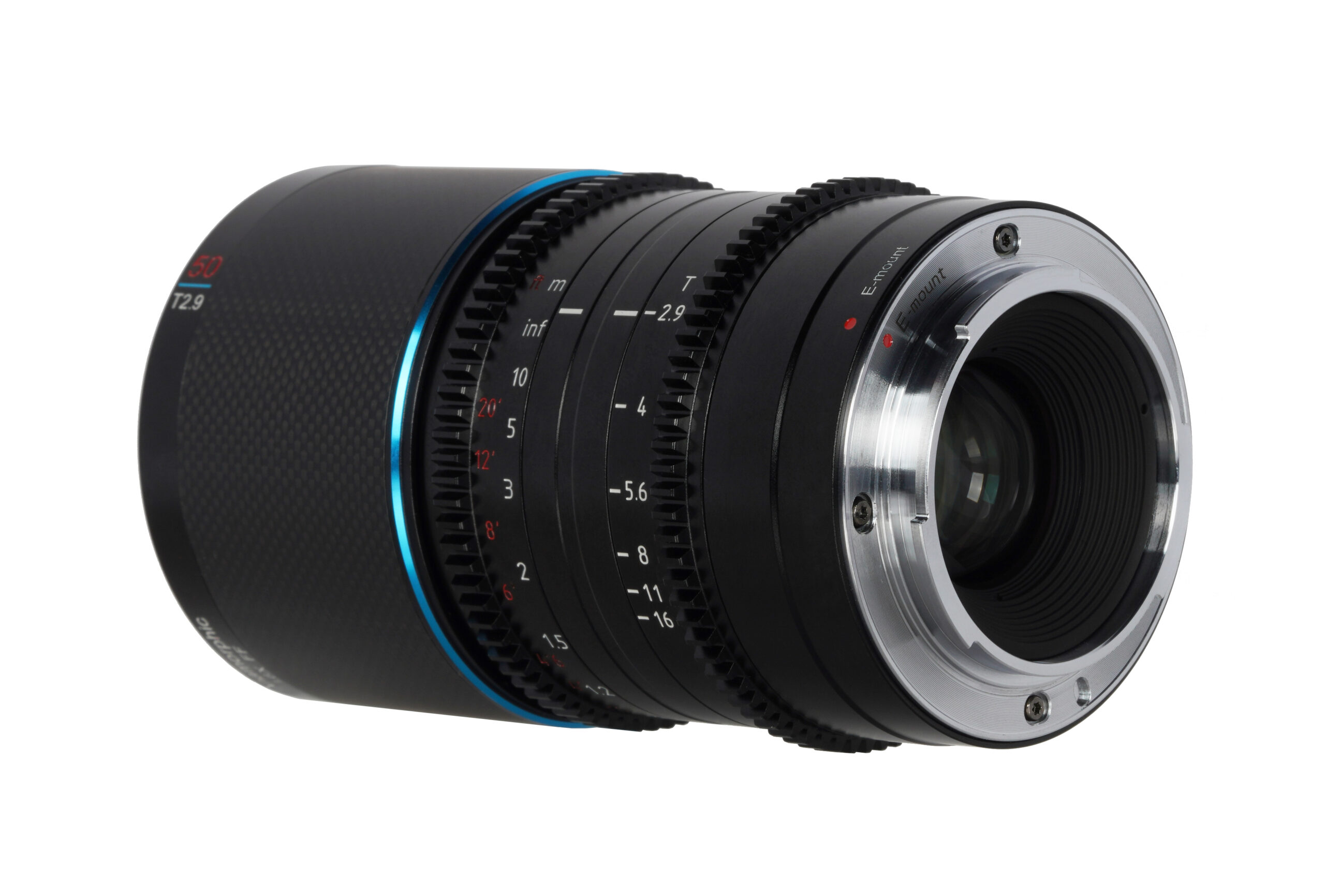 Sirui 50mm T2.9 Neutral Flare 1.6X FF Anamorphic X Mount (Carbon Fiber) - Görsel 3