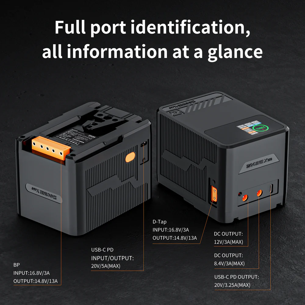 ZGCINE ZG-X160 V-Mount Battey - Görsel 4