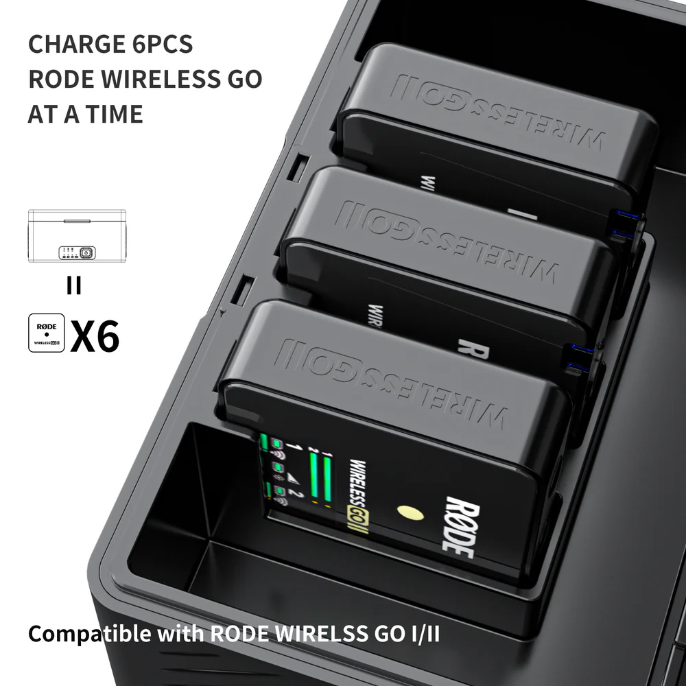 ZGCINE Charging Case for Rode Microphones Wireless GO / Wireless ME/ Wireless Pro - ZG-R30Pro - Image 8