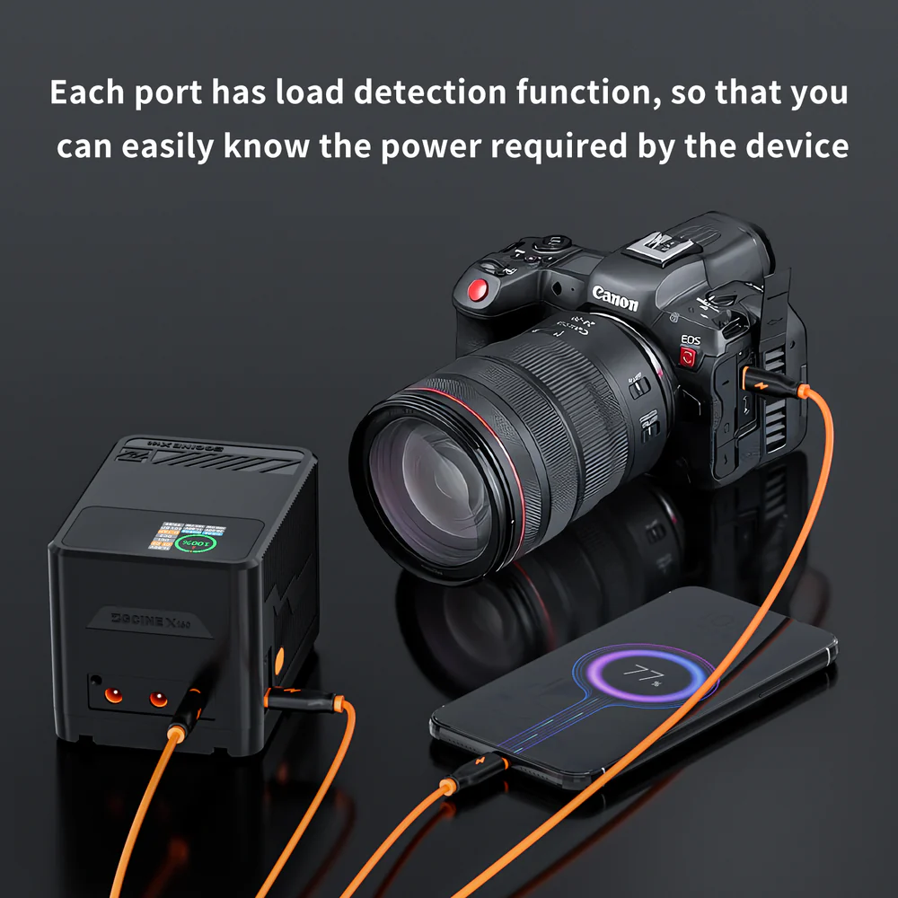 ZGCINE ZG-X160 V-Mount Battey - Görsel 9