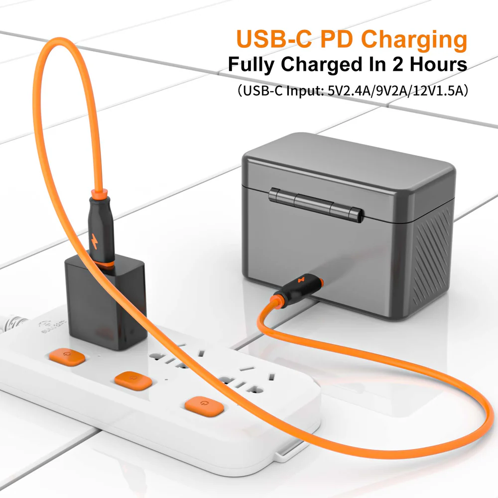 ZGCINE Charging Case for Sony NP-BX1 battery with 2 Charging Slots - Image 4
