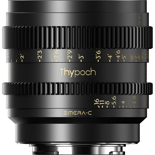 Thypoch Full-frame Cine Lens Simera-C 50mm T1.5 (Sony E mount) - Image 4