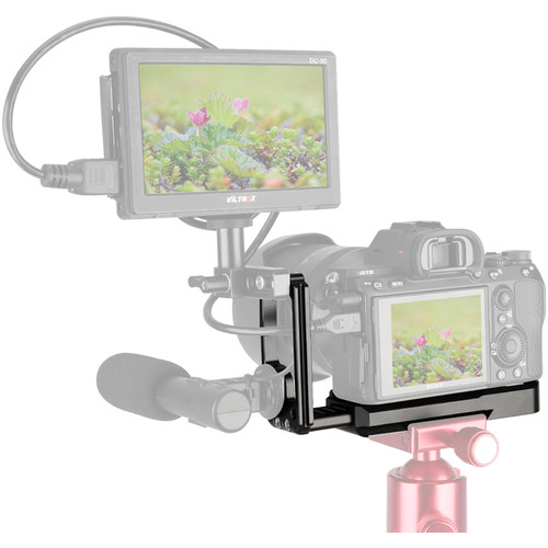 Niceyrig L-Bracket for Select Sony a7 and a9 Series Cameras with Built-in Quick Relase Plate - Image 7