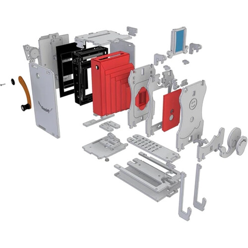 JollyLook Pinhole Instant Film Camera DIY Kit (Wood Dark Brown) - Image 17