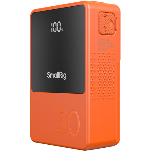 SmallRig VB50 mini V Mount Battery - Orange - Görsel 6