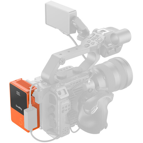 SmallRig VB50 mini V Mount Battery - Orange - Görsel 7