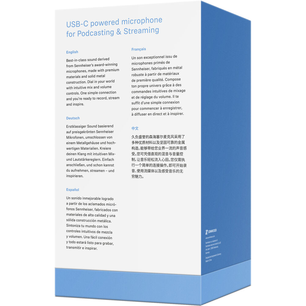 Sennheiser Profile Base Set (USB Condenser Microphone + Desktop Stand) - Image 12