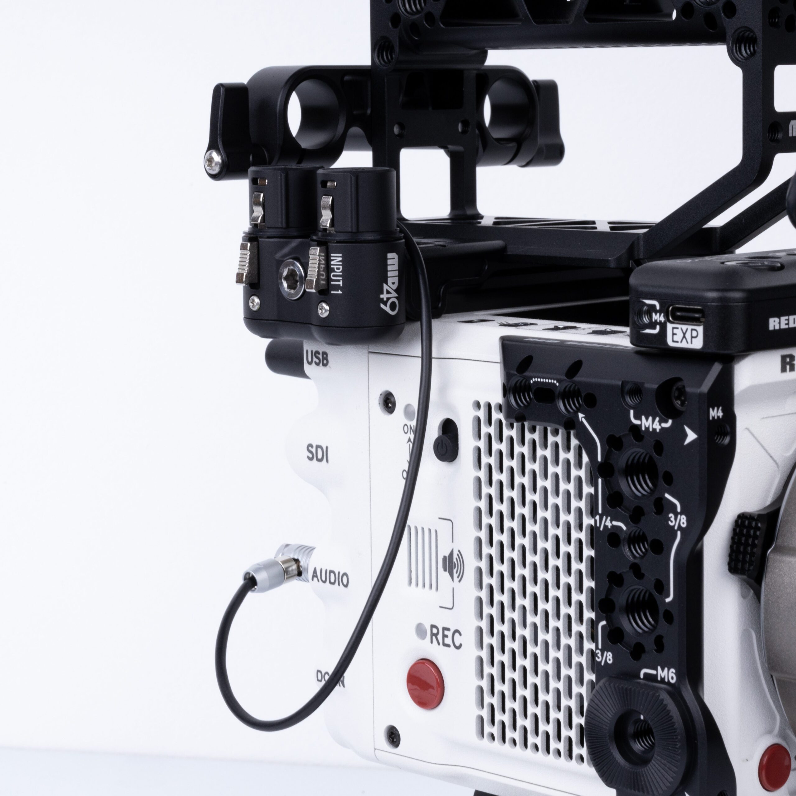 MID49 Audio Breakout AB-1 (RED Komodo-X, V-Raptor, ARRI Alexa Mini, Z CAM E-2) - Image 7