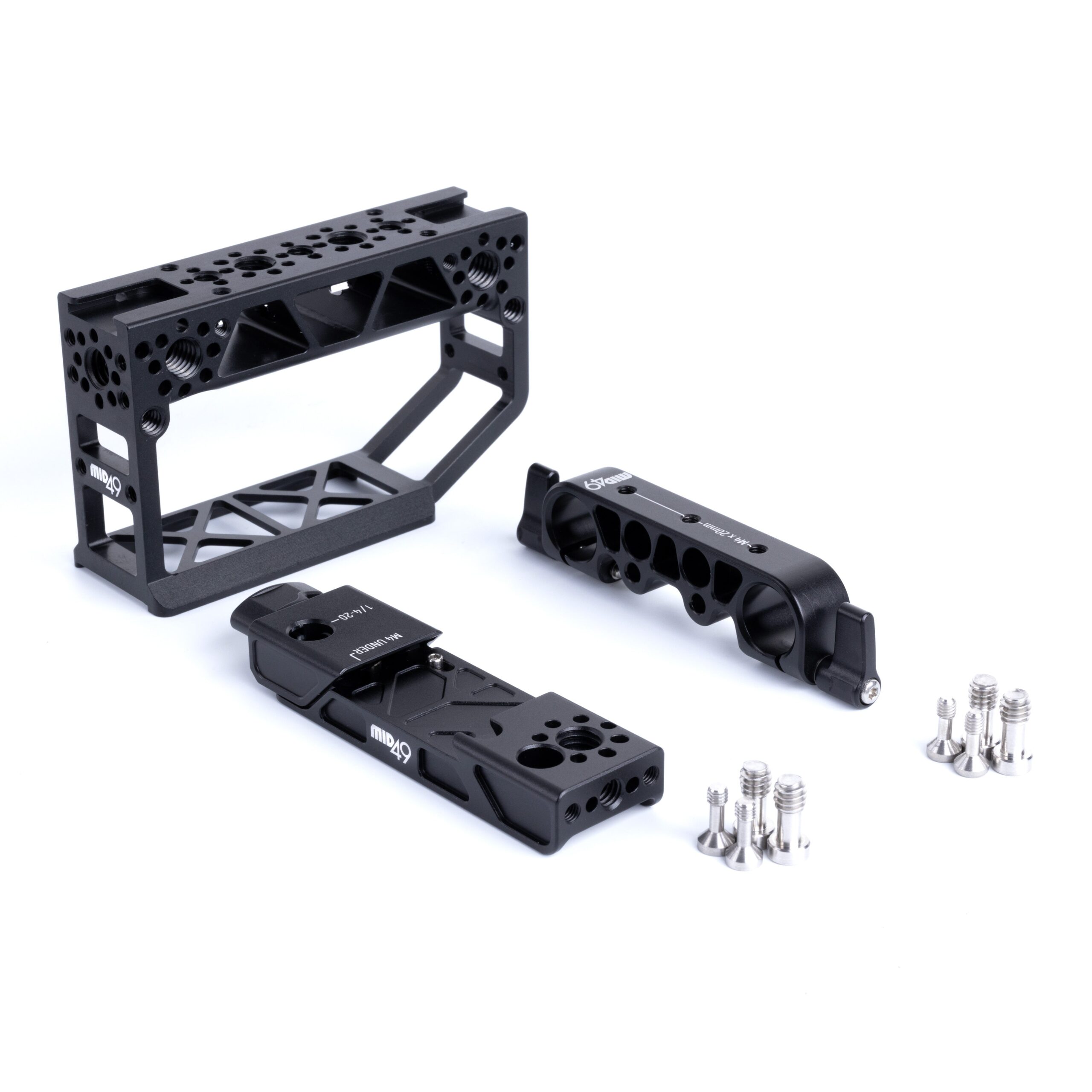 MID49 ARCA Top Handle Kit + 15mm LW (RED Komodo, Komodo-X, V-Raptor) - Image 2