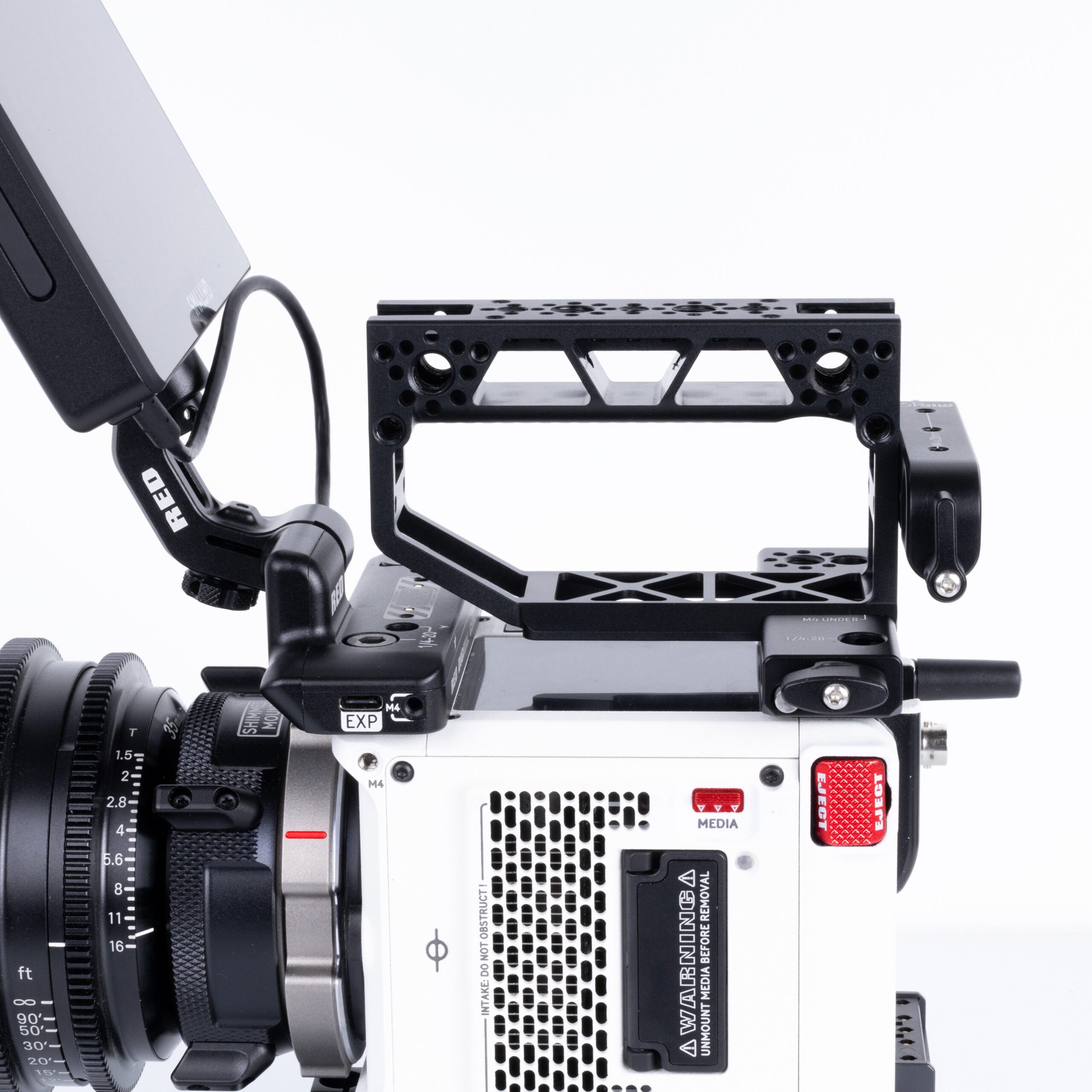 MID49 ARCA Top Handle Kit + 15mm LW (RED Komodo, Komodo-X, V-Raptor) - Image 4