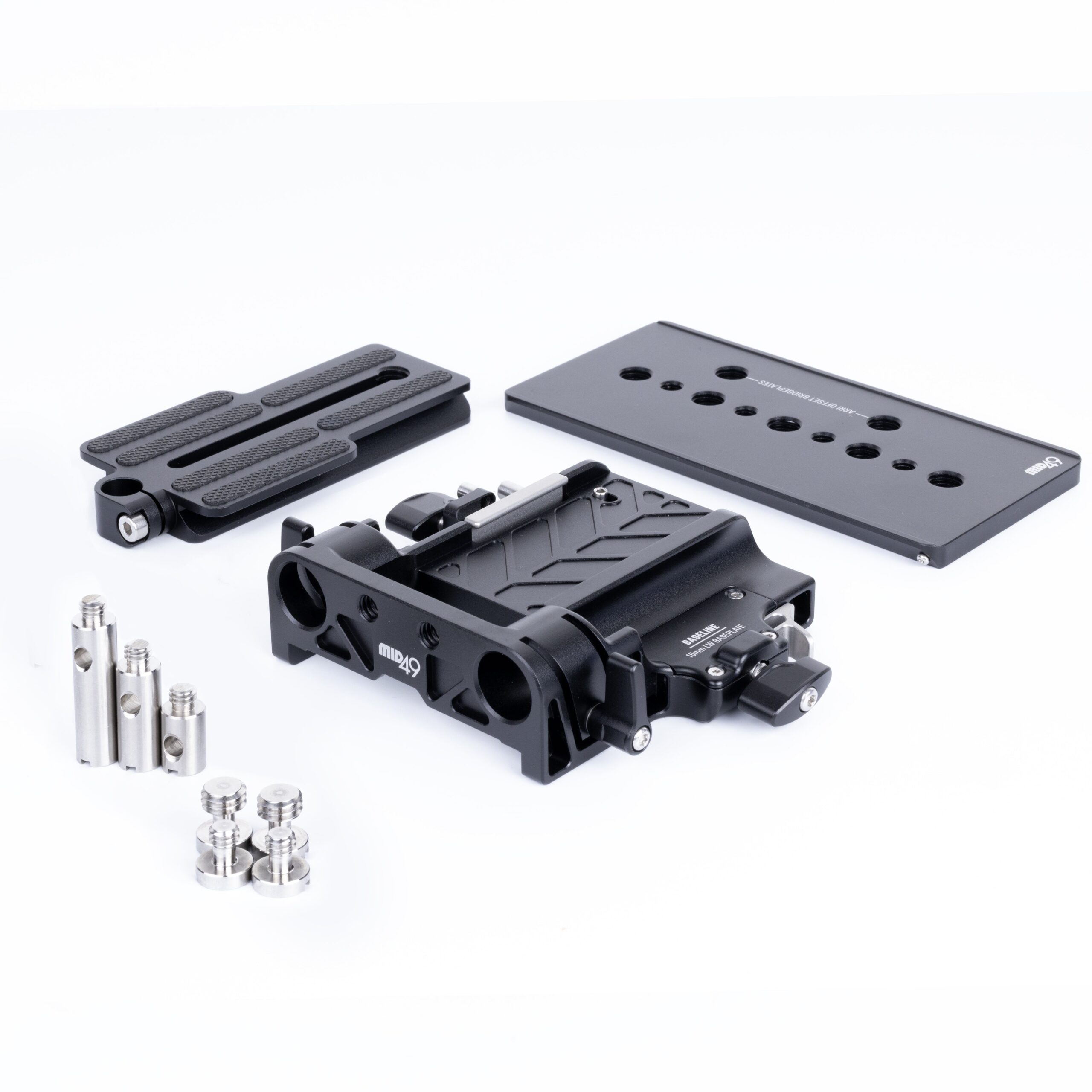 MID49 Baseline 15mm LW Baseplate for Select Sony & Blackmagic Cameras - Image 2
