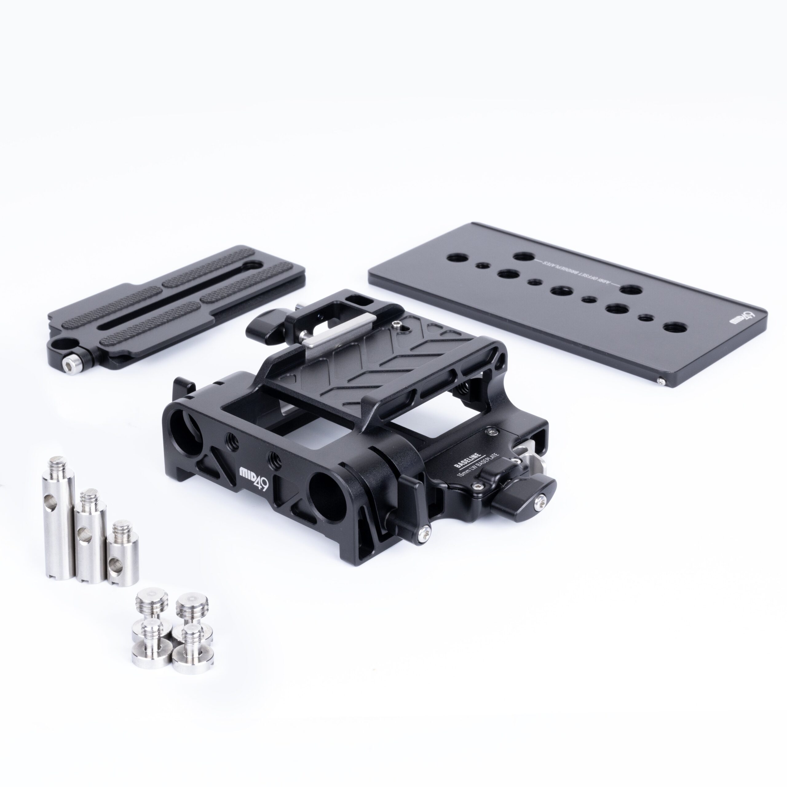MID49 Baseline 15mm LW Baseplate for Select Canon, Blackmagic Design & Kinefinity Cameras - Image 2