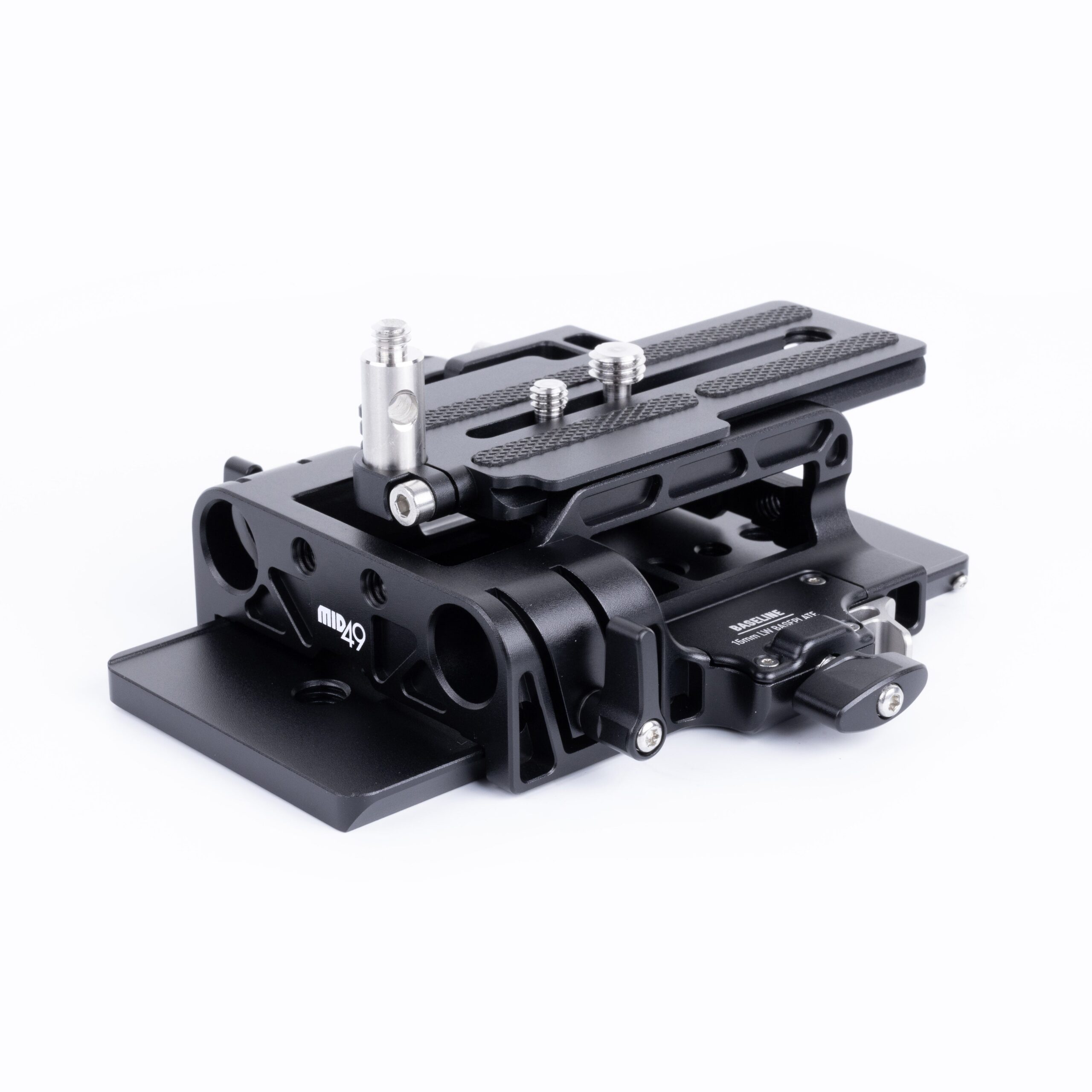 MID49 Baseline 15mm LW Baseplate for Select Canon, Blackmagic Design & Kinefinity Cameras