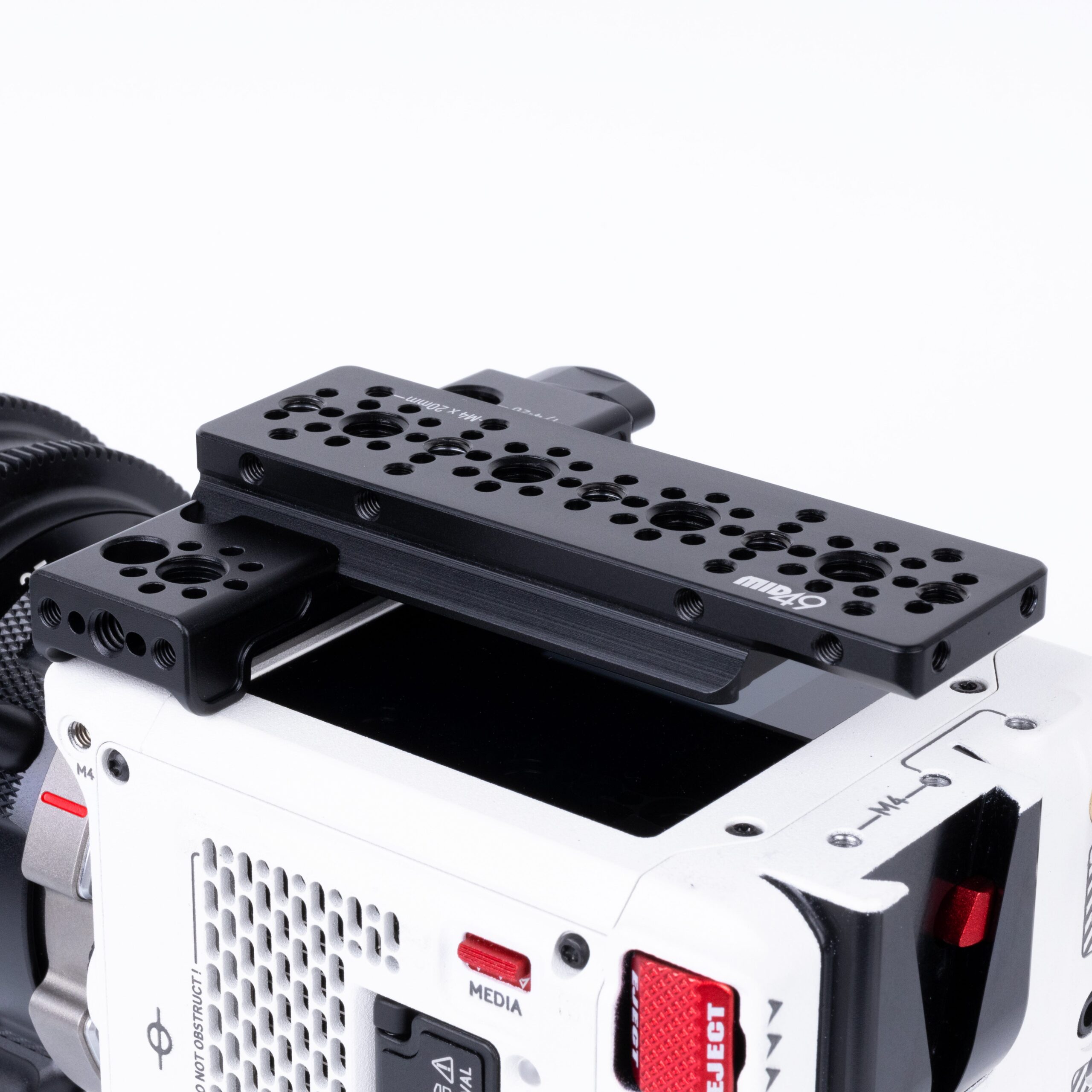 MID49 ARCA Top Plate Kit (114mm, RED Komodo, Komodo-X, V-Raptor) - Image 3