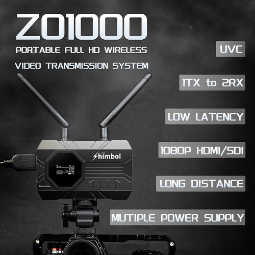 Shimbol ZO1000 SDI/HDMI Wireless Video Transmission System - Image 7