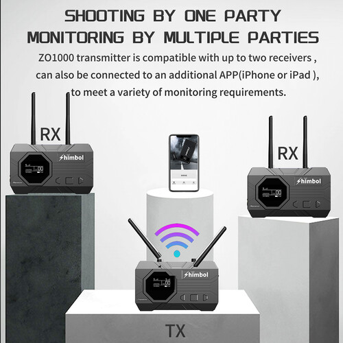 Shimbol ZO1000 SDI/HDMI Wireless Video Transmission System - Image 10