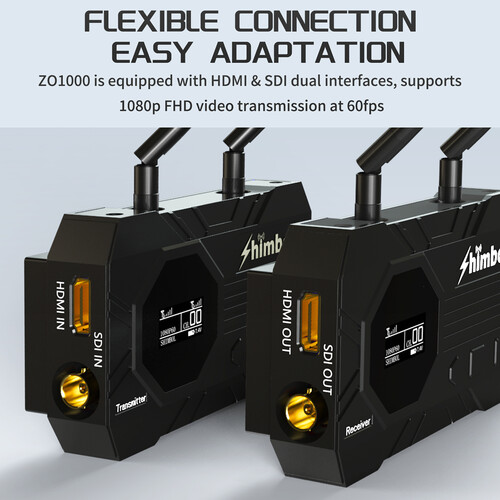 Shimbol ZO1000 SDI/HDMI Wireless Video Transmission System - Image 12