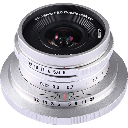 Laowa 15mm f/5 Cookies FF L Mount - Silver - Image 2