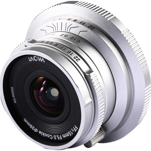 Laowa 15mm f/5 Cookies FF L Mount - Silver - Image 3