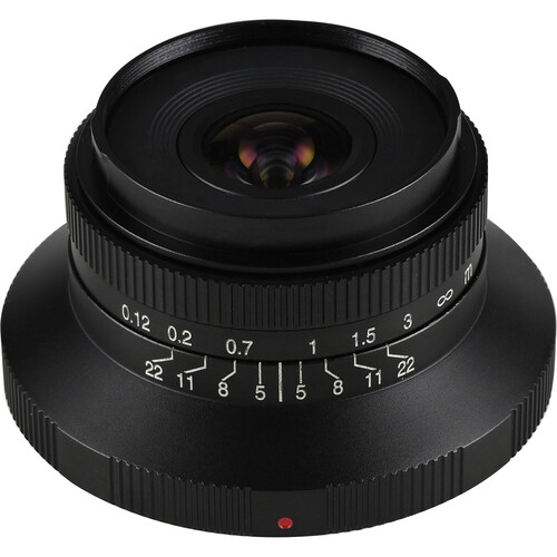 Alternative view of Laowa 15mm f/5 Cookies FF Nikon Z (Auto Aperture) - Black