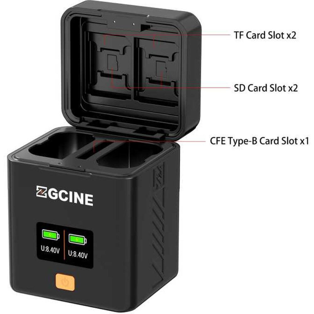 ZGCINE Charging Case for Nikon EN-EL15c Battery - Image 5