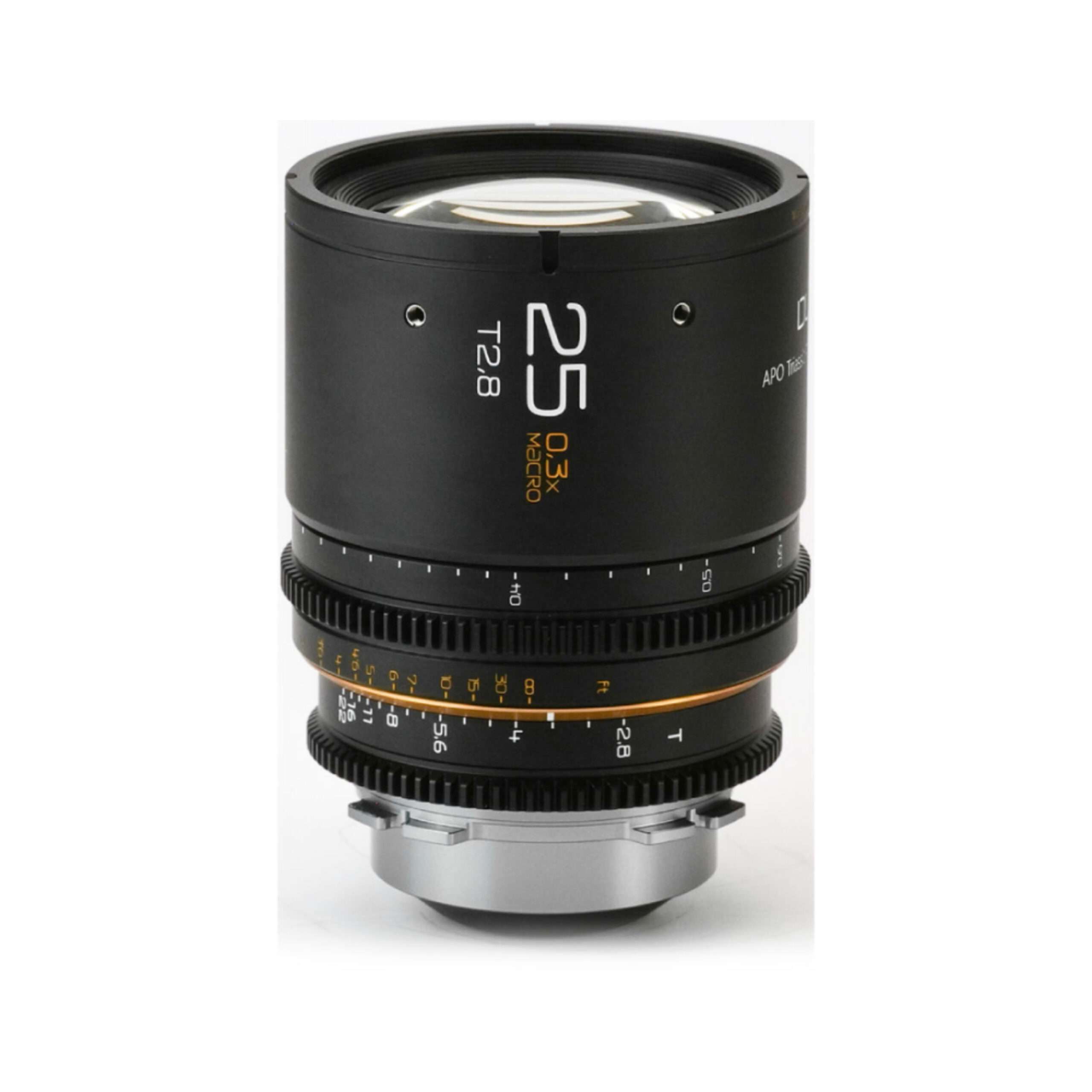 Dulens APO Close-Focus Triassic Prime 25mm T2.8 Lens - PL Mount