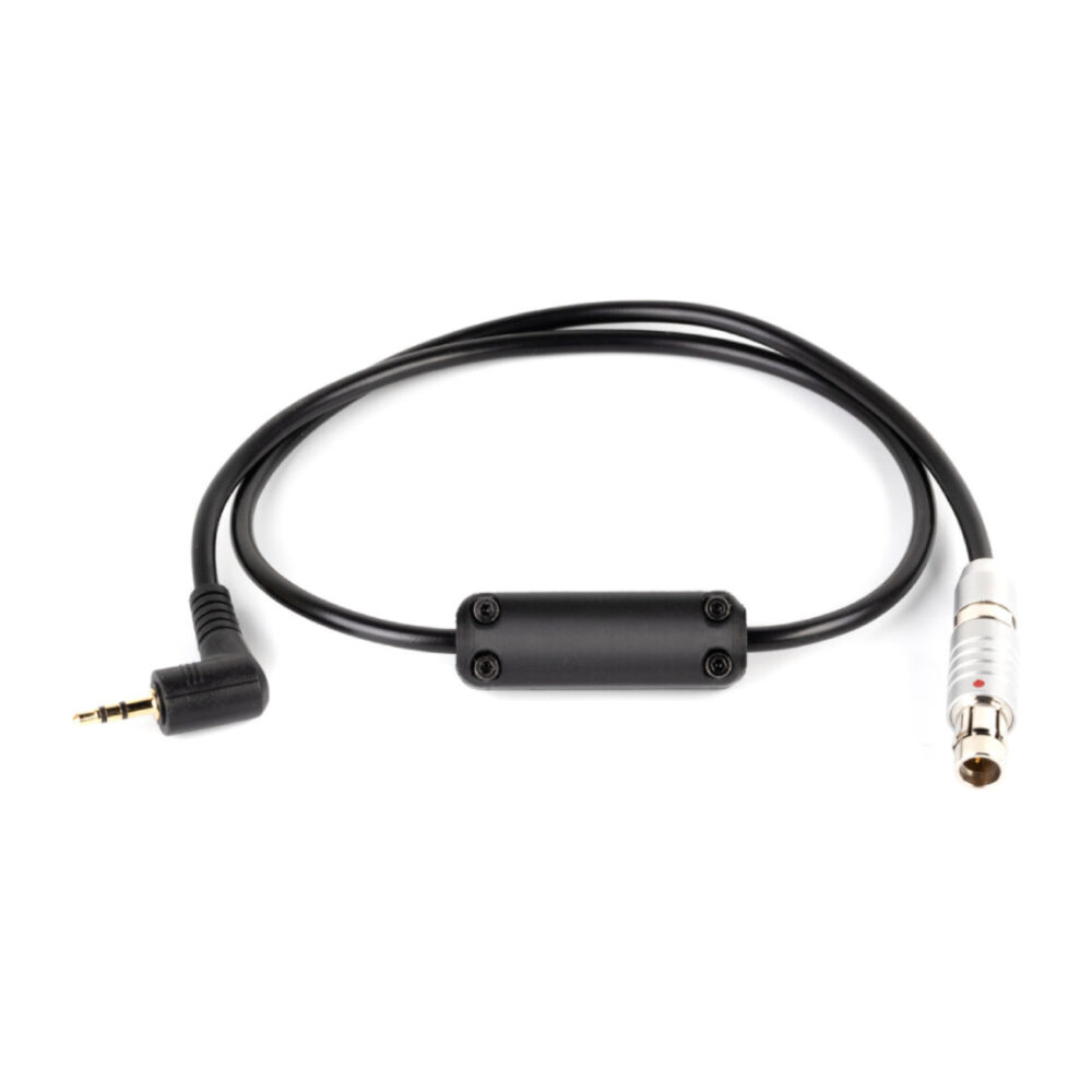 MID49 Male 3pin Fischer (ARRI Trigger) to Male 2.5mm TRS (Sony LANC Trigger) 18" Cable