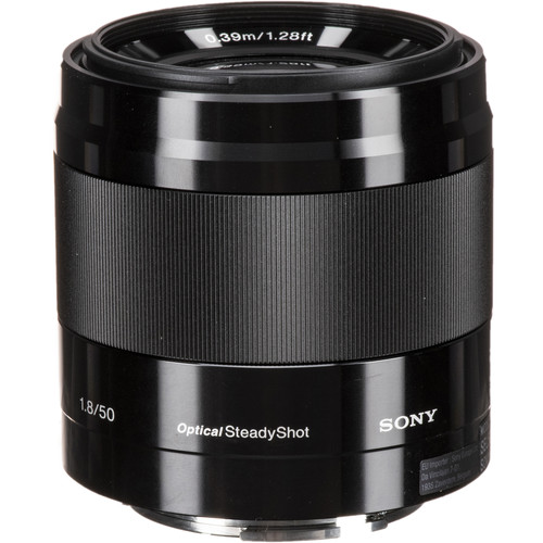 Sony SEL 50mm f/1.8 OSS Lens (Black) - Image 3