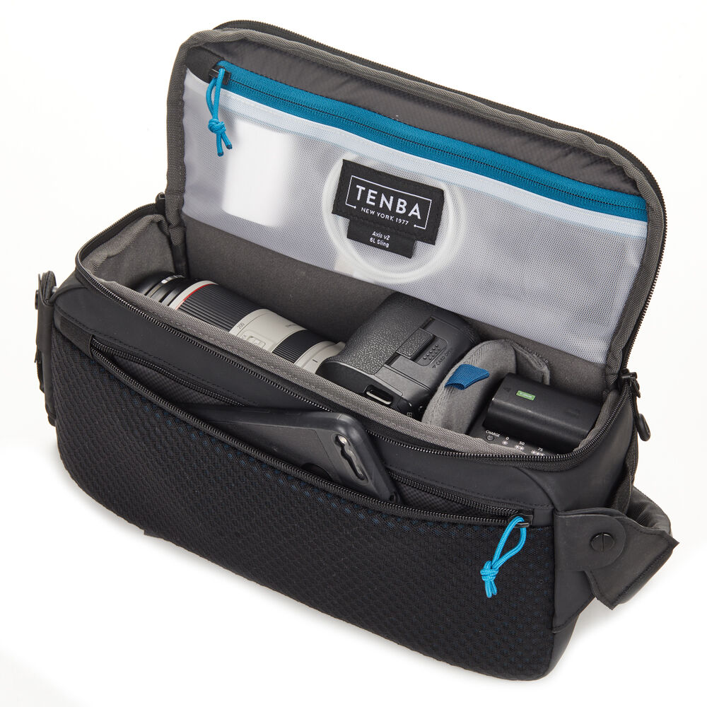 Tenba Axis V2 6L Sling Bag - Black - Image 4