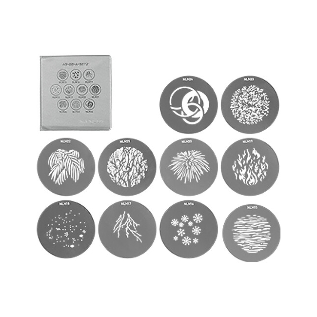 Nanlux NL Mount Projection Attachment GOBO Set 2 (10-Pack)