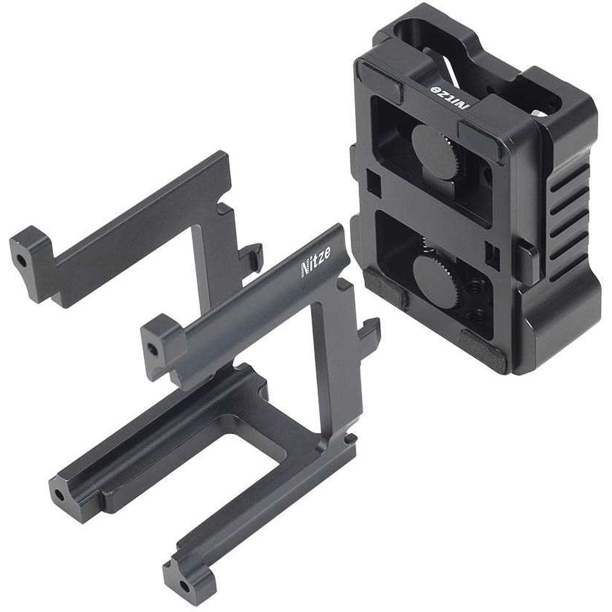 Nitze V Mount Adapter with SSD Holder for Z Cam SDI Converter (Long Bracket) - Image 2