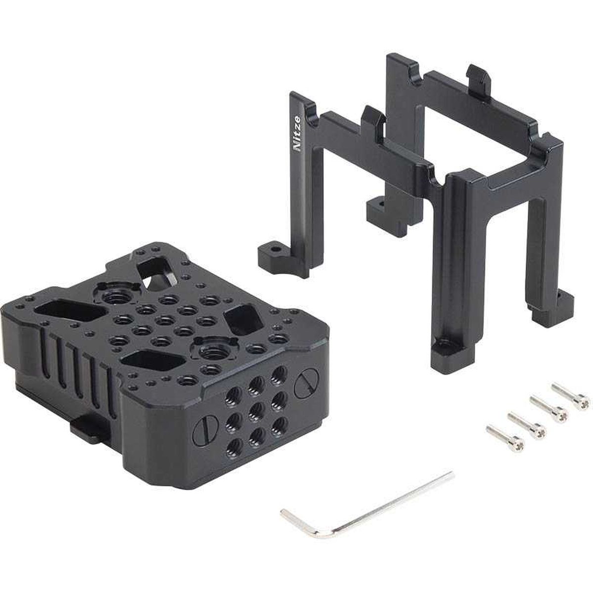 Nitze V Mount Adapter with SSD Holder for Z Cam SDI Converter (Long Bracket) - Image 3