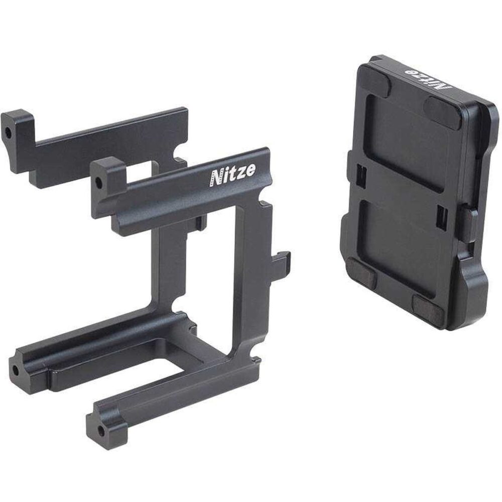 Nitze V Mount Adapter for Z Cam SDI Converter (Long Bracket) - Afbeelding 2