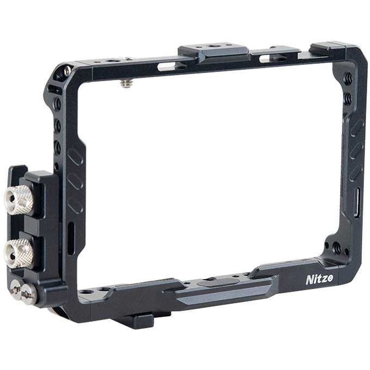 Nitze Monitor Cage for Blackmagic Video Assist with PE26 PE27 (JT-B01A) - Görsel 3