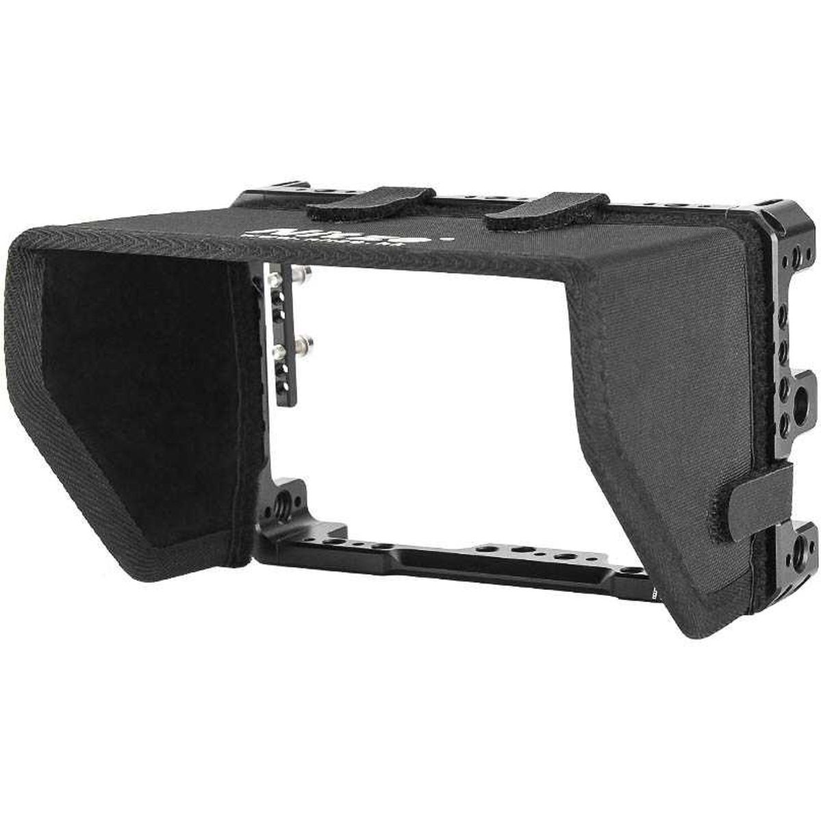 Nitze Monitor Cage for Feelworld LUT5 5.5" with Sunhood (JT-F02B) - Image 3