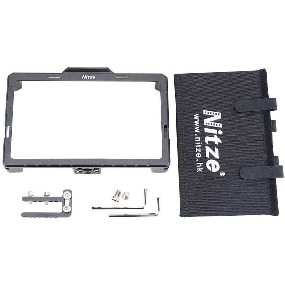 Nitze Monitor Cage with Sunhood for Feelworld LUT6/ LUT6S 6" (JTP2-LUT6S) - Görsel 4