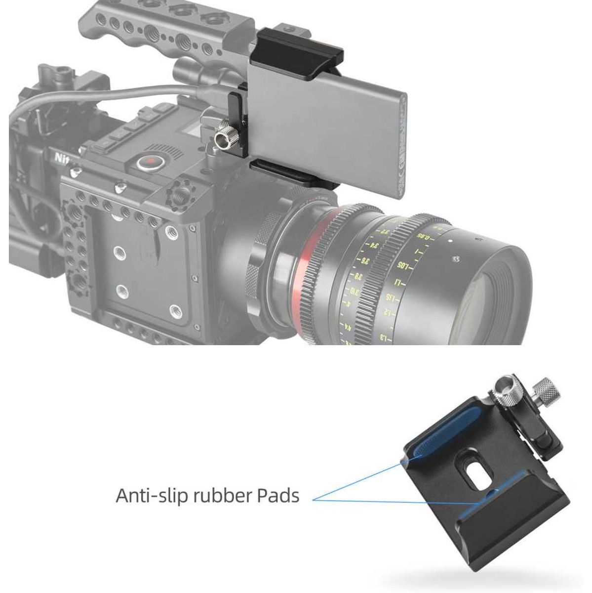 Nitze Universal SSD Holder with USB-C Cable Clamp - Image 4