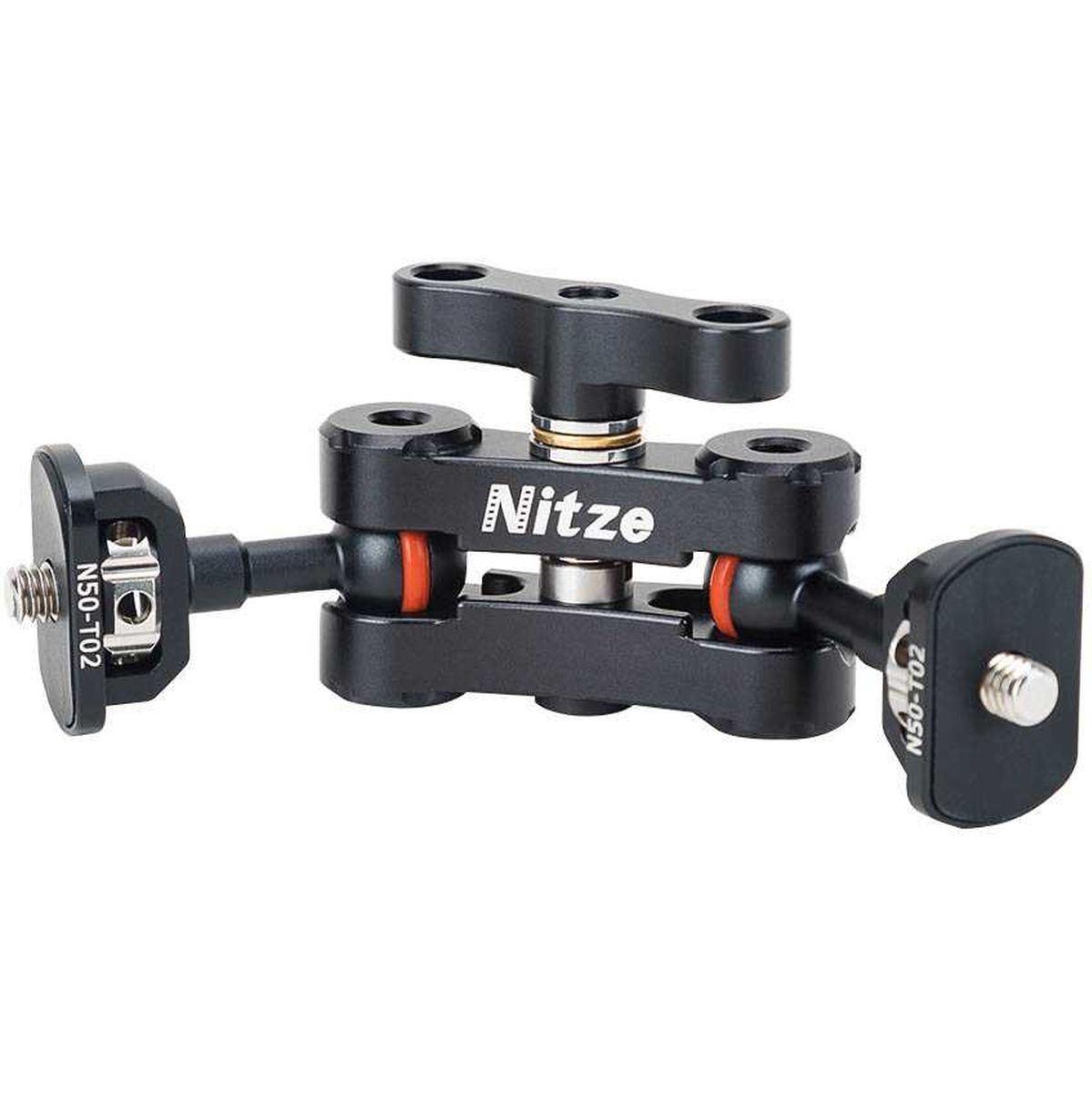 Nitze Magic Arm w/ Double Ball Head (1/4-20 To 1/4-20) (N50B) - Image 2